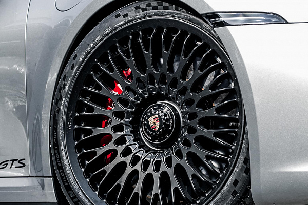 Фото дисков Brixton Forged TR20 Черный сатин на Porsche 911 VIII
