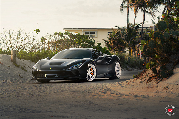 Фото дисков Vossen LC3-01T Глянцевый лак на Ferrari F8