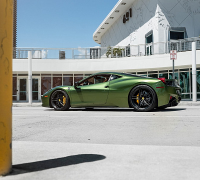 Фото дисков Anrky AN17 на Ferrari 458