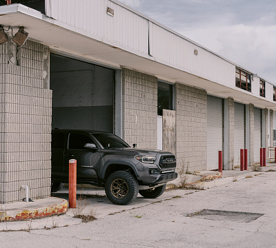 Фото дисков Vossen HF6-4 на Toyota Tacoma III