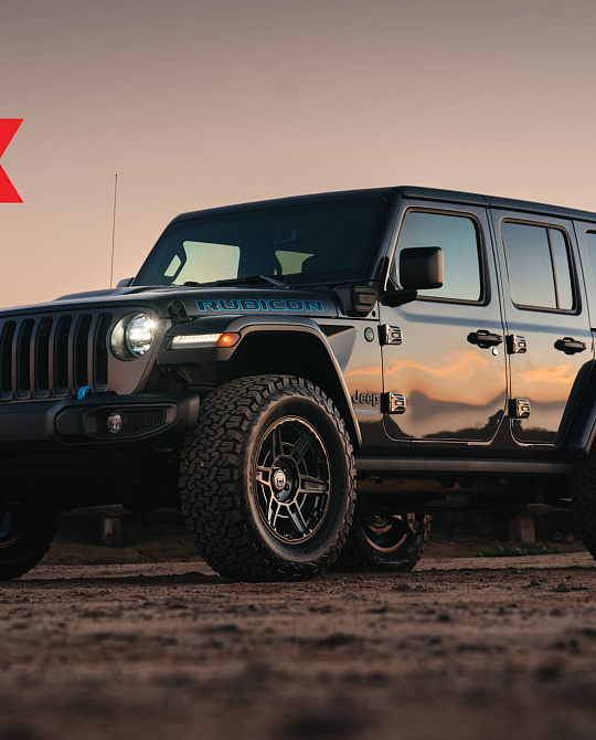Фото дисков FT1 Черный сатин на Jeep Wrangler IV (JL)