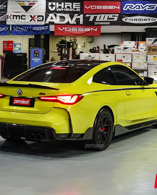 Фото дисков LC3-01T Сатиновый темный лак на BMW 4/M4 (G22/G82)