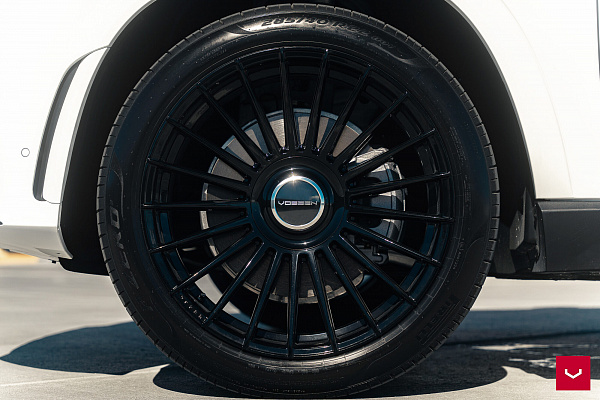 Фото дисков Vossen HF-8 Черный глянец на Mercedes-Benz GLE II