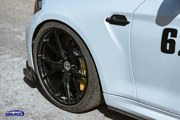 Фото дисков HRE P101 Черный глянец на BMW 2/M2 (F22/F87)
