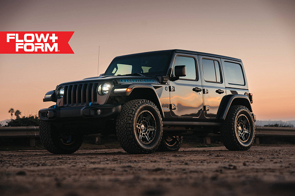 Фото дисков HRE FT1 Черный сатин на Jeep Wrangler IV (JL)