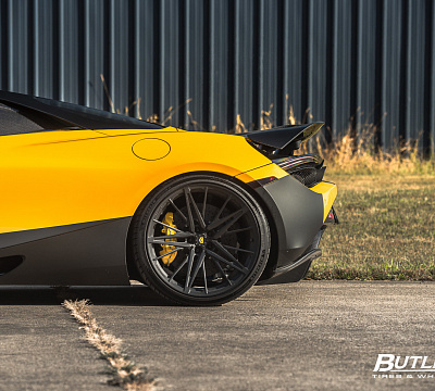 Фото дисков Vossen M-X6 на McLaren 720S