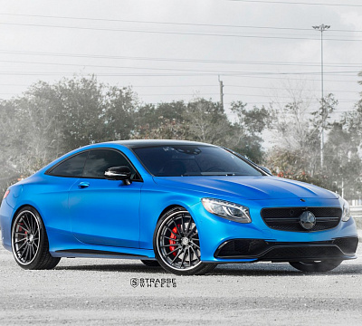 Фото дисков Strasse Wheels SV15T Deep Concave FS на Mercedes-Benz S-Class (W222, C217)