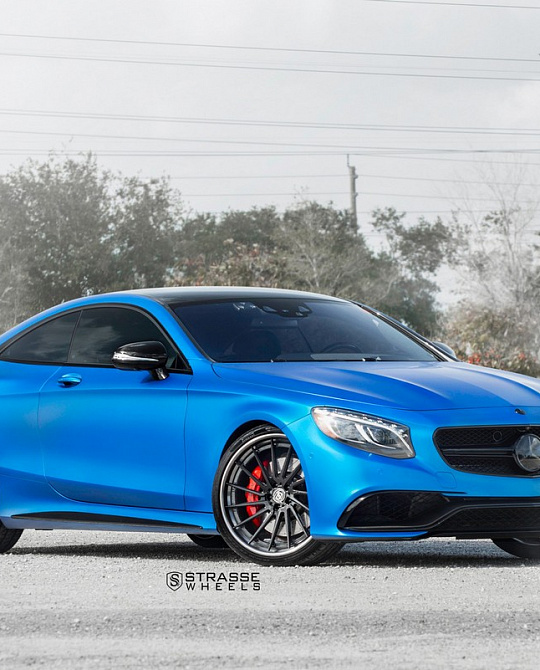 Фото дисков SV15T Deep Concave FS Другой цвет на Mercedes-Benz S-Class (W222, C217)