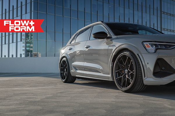 Фото дисков HRE FF10 Черный сатин на Audi E-tron