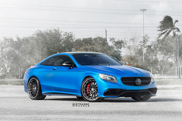 Фото дисков Strasse Wheels SV15T Deep Concave FS Другой цвет на Mercedes-Benz S-Class (W222, C217)