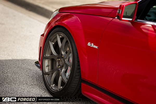 Фото дисков BC Forged RZ05 Глянцевый темный лак на Mercedes-Benz C-Class (W204)