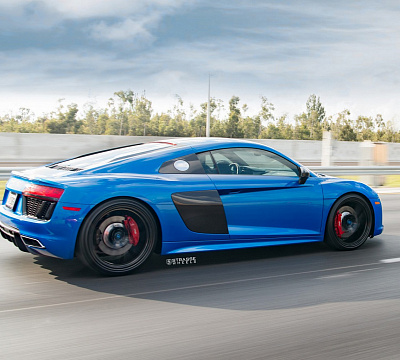 Фото дисков Strasse Wheels SM5R Deep Concave Monoblock на Audi R8 (4S)
