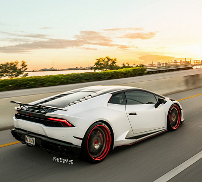 Фото дисков Strasse Wheels SM5R Deep Concave на Lamborghini Huracan