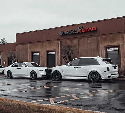 Фото дисков Brixton Forged LX01 на Rolls-Royce Cullinan