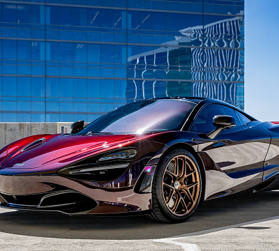 Фото дисков HRE R101 Lightweight на McLaren 720S