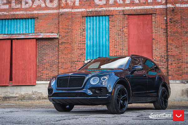 Фото дисков Vossen HF-1 Черный глянец на Bentley Bentayga