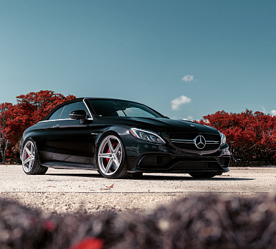 Фото дисков Vossen M-X5 на Mercedes-Benz C-Class (W205)