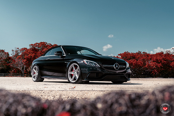 Фото дисков Vossen M-X5 Сатиновый лак на Mercedes-Benz C-Class (W205)