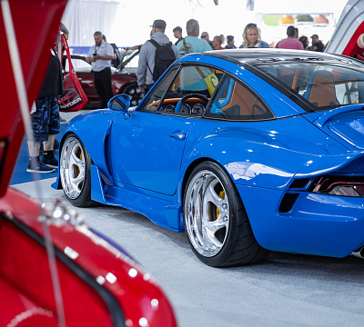 Фото дисков HRE 522 на Porsche 911 IV