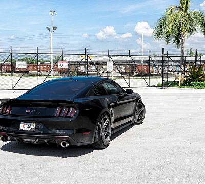 Фото дисков Vossen CV5 на Ford Mustang VI