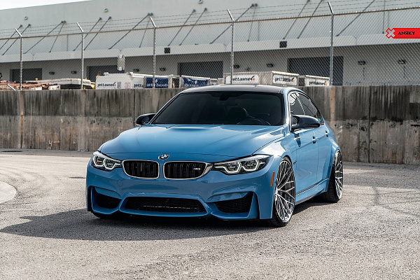 Фото дисков Anrky AN10 Алмазная проточка на BMW 3/M3 (F3x/F80)