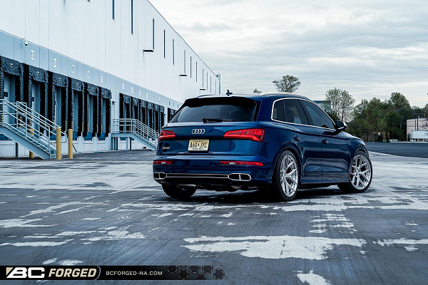 Фото дисков BC Forged HCS21 Глянцевый лак на Audi Q5 (FY)