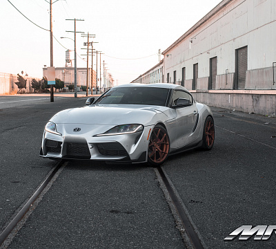 Фото дисков MRR FS06 на Toyota Supra A90