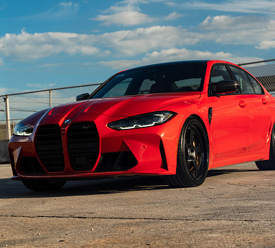 Фото дисков HRE 305 на BMW 3/M3 (G2x/G80)