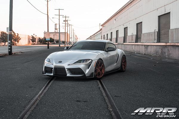 Фото дисков MRR FS06 Сатиновая медь на Toyota Supra A90