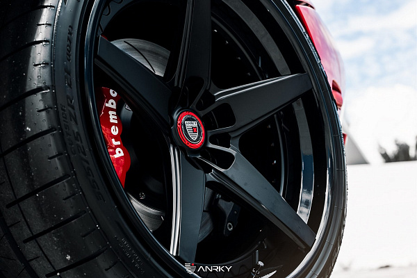 Фото дисков Anrky RS5.3 Черный сатин на Ford GT I