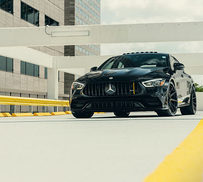 Фото дисков Vossen EVO-2 на Mercedes-Benz AMG GT I