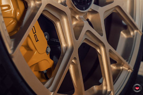 Фото дисков Vossen S21-07 Глянцевая шампань на Porsche 911 VIII