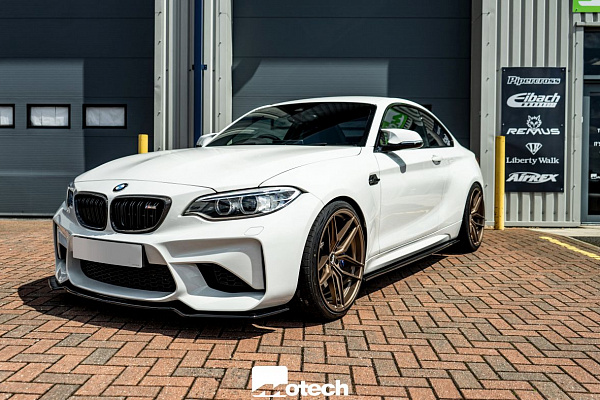 Фото дисков Bola B11 Сатиновая бронза на BMW 2/M2 (F22/F87)