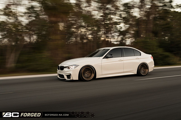 Фото дисков BC Forged HCS21 Глянцевая бронза на BMW 3/M3 (F3x/F80)