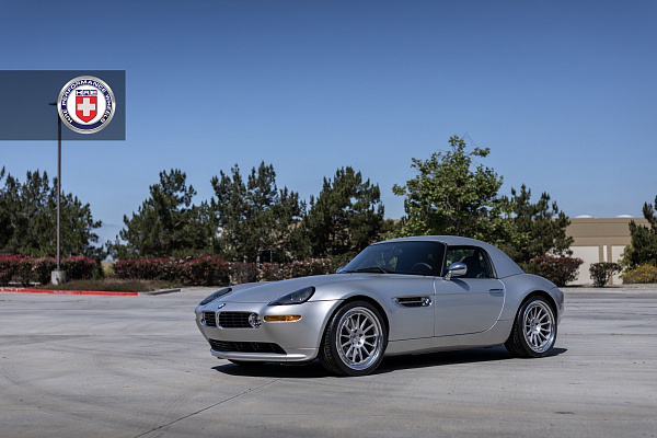 Фото дисков HRE 303 Серебро на BMW Z8
