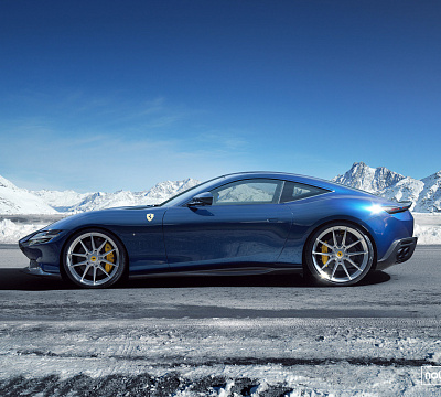Фото дисков NOVITEC NF10 на Ferrari Roma