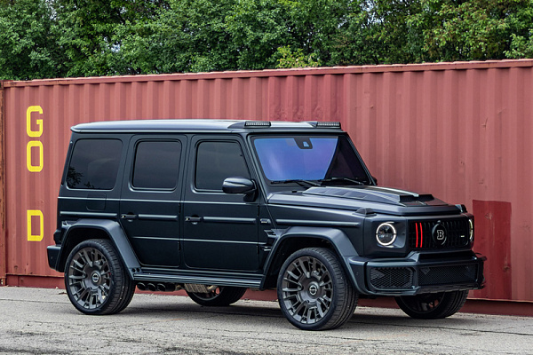 Фото дисков Brixton Forged LX03 Сатиновый темный лак на Mercedes-Benz G-Class III