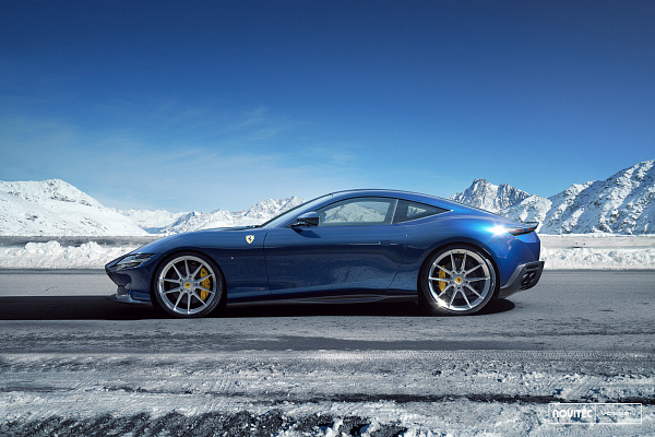 Фото дисков NOVITEC NF10 Глянцевый лак на Ferrari Roma
