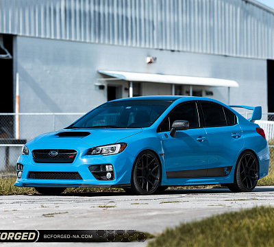 Фото дисков BC Forged HCS02 на Subaru WRX VA