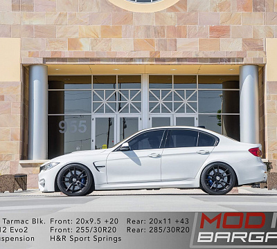 Фото дисков HRE FF04 на BMW 3/M3 (F3x/F80)