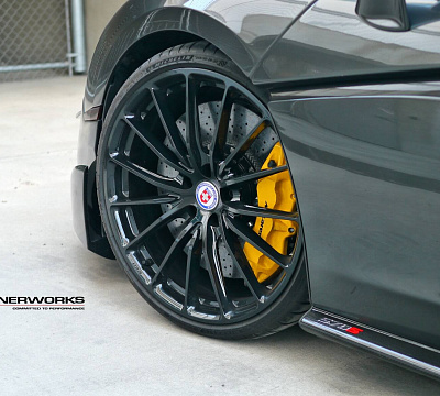 Фото дисков HRE P103 на McLaren 570S