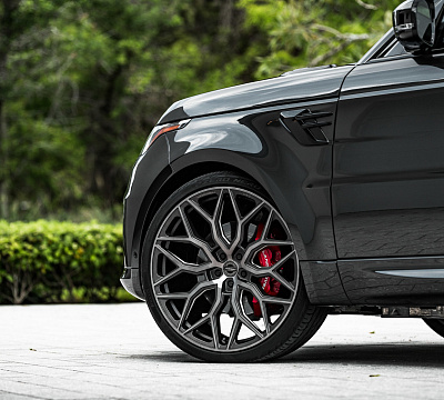 Фото дисков Vossen HF-2 на Land Rover Range Rover Sport II