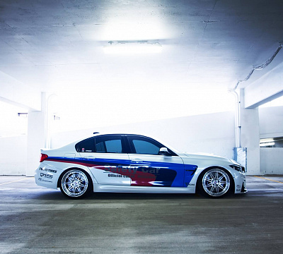 Фото дисков HRE 301 на BMW 3/M3 (F3x/F80)