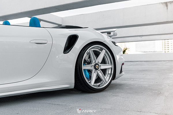 Фото дисков Anrky AN36-S Глянцевый лак на Porsche 911 VIII