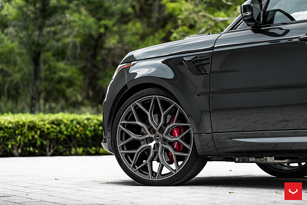 Фото дисков Vossen HF-2 Глянцевый тонированный лак на Land Rover Range Rover Sport II