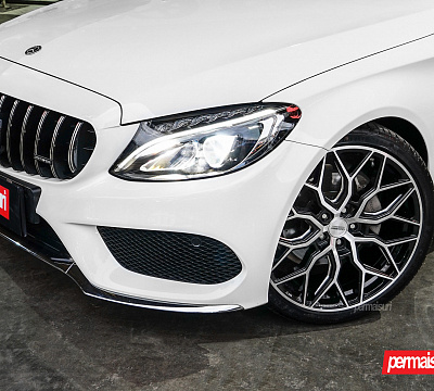 Фото дисков Vossen HF-2 на Mercedes-Benz C-Class (W205)