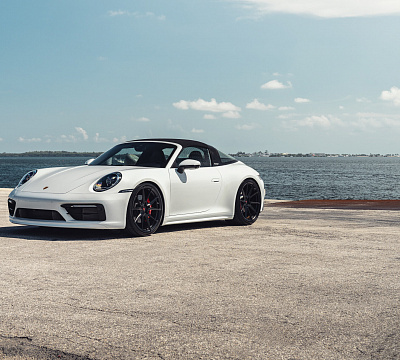 Фото дисков Vossen EVO-2 на Porsche 911 VIII