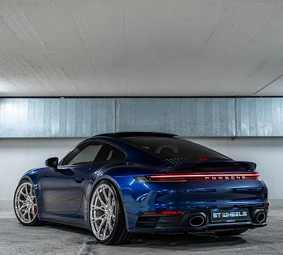 Фото дисков ST Wheels ST9 на Porsche 911 VIII