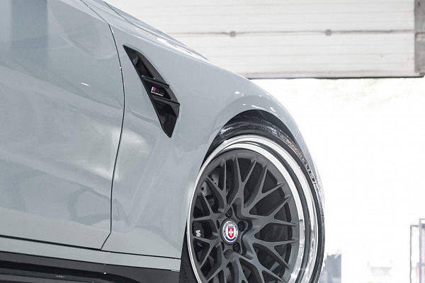 Фото дисков HRE 520 Сатиновый графит на BMW 3/M3 (G2x/G80)