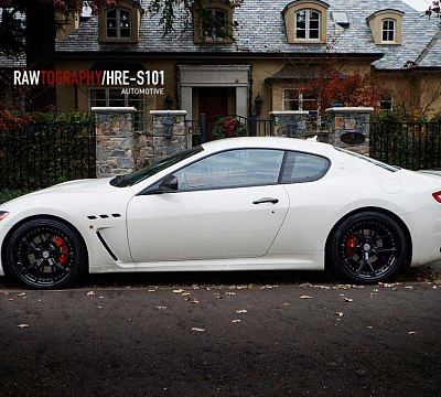 Фото дисков HRE S101 на Maserati GranTurismo I